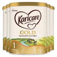 【新西兰直邮】KARICARE 可瑞康金装A2牛奶粉 1段 3/6罐 新包装 可选七天清关线
